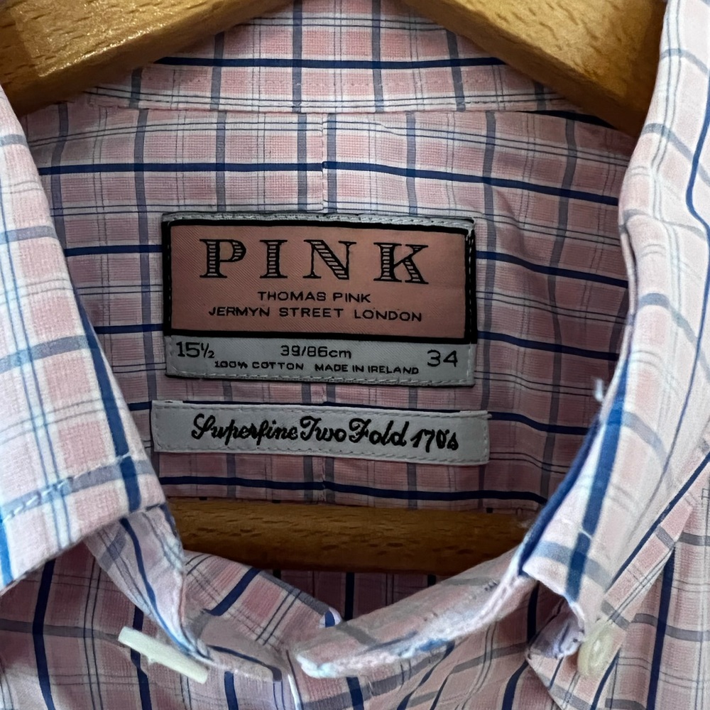 Thomas pink Mens Shirt